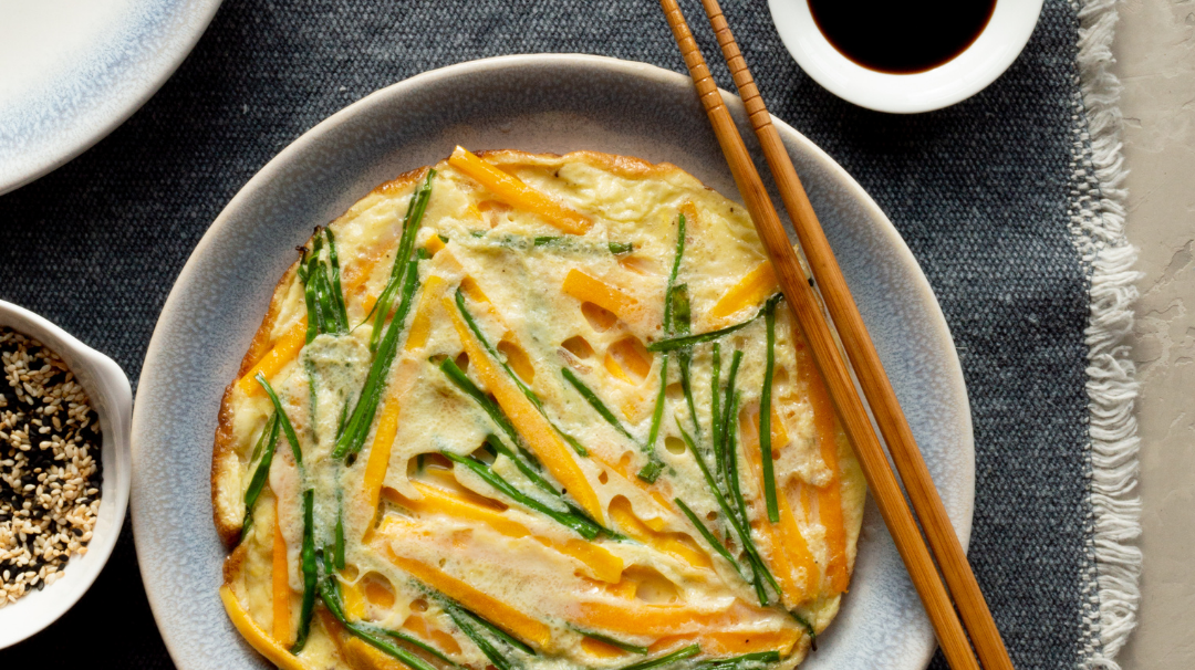 Asian Style Pumpkin Omelet