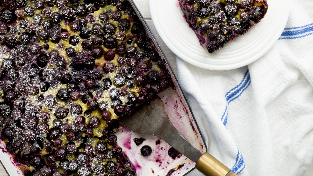 Blueberry Clafoutis