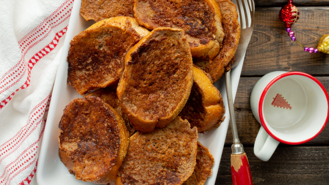 Eggnog French Toast