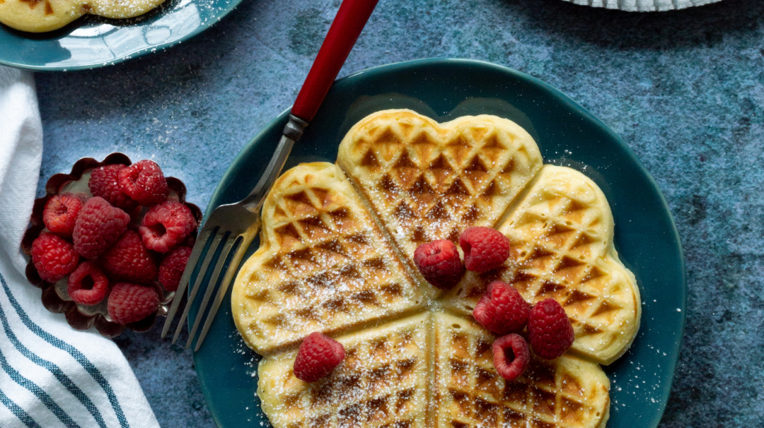 German Waffles (Herzwaffeln)