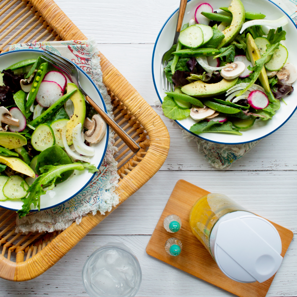 Gorgeous Summer Greens Salad – Whiskware