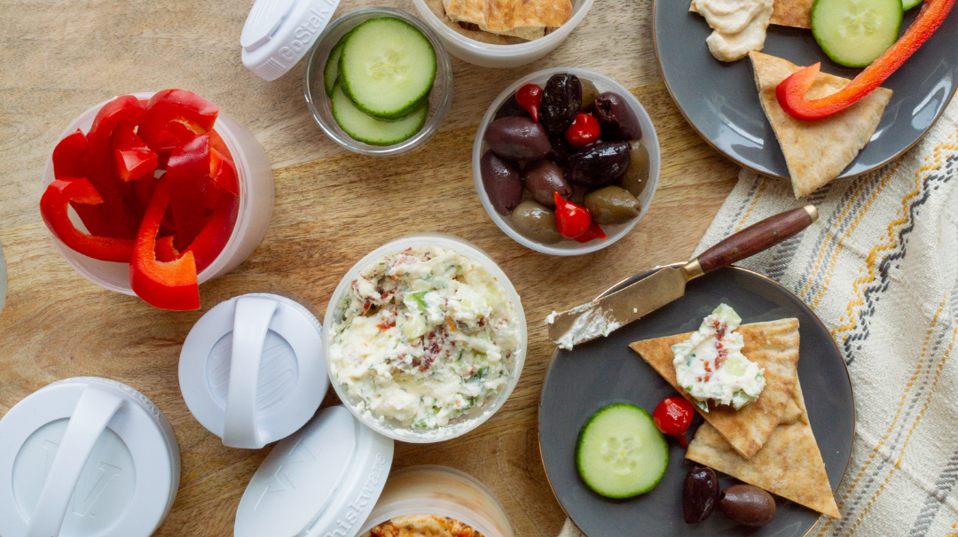 Mediterranean Whipped Feta Dip