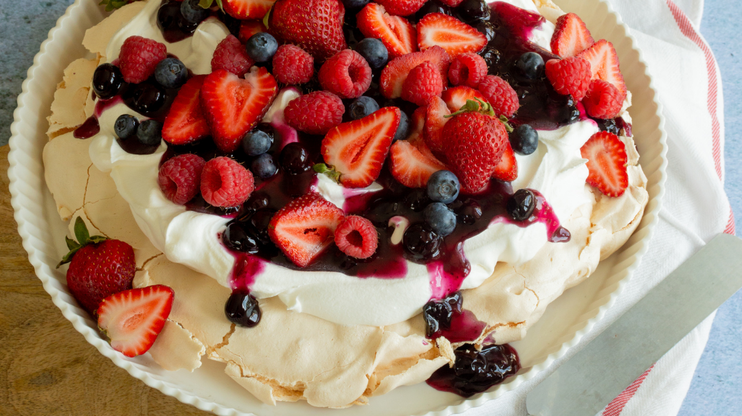 Red White & Blue Pavlova