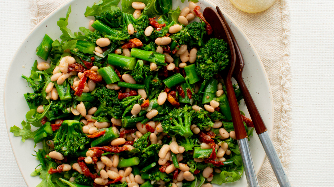 Red, White, and Green Winter Salad