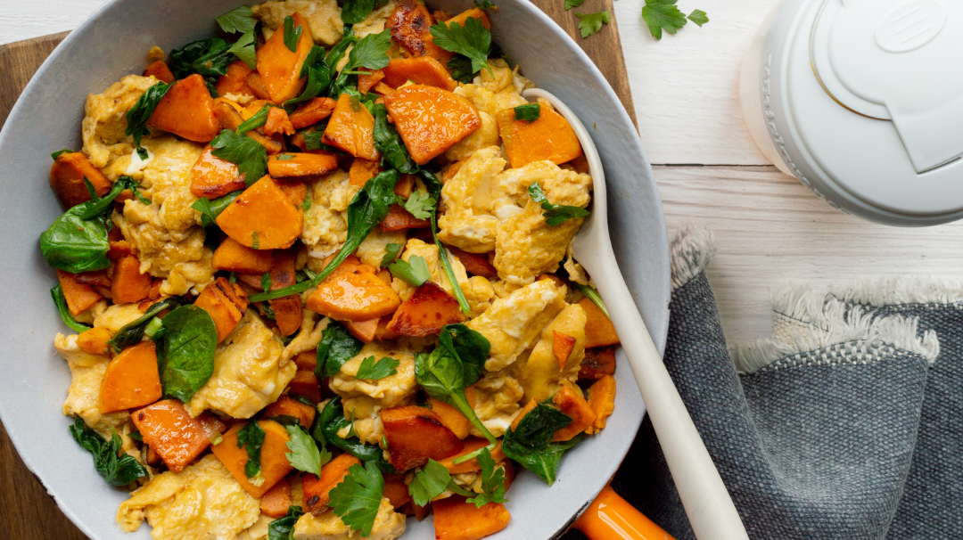 Sweet Potato Spanish Scramble
