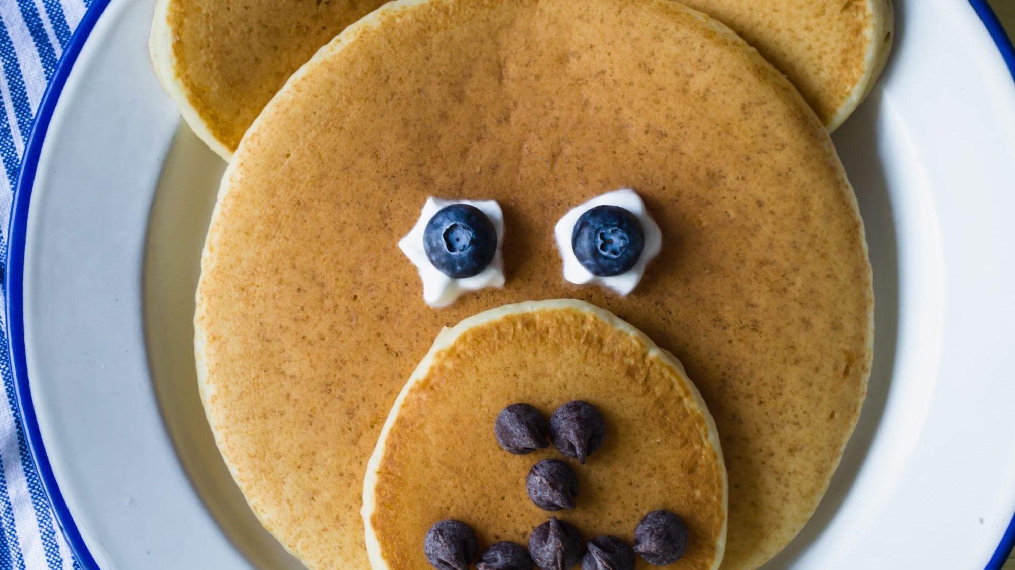 How To Make Pancake Art: Bear