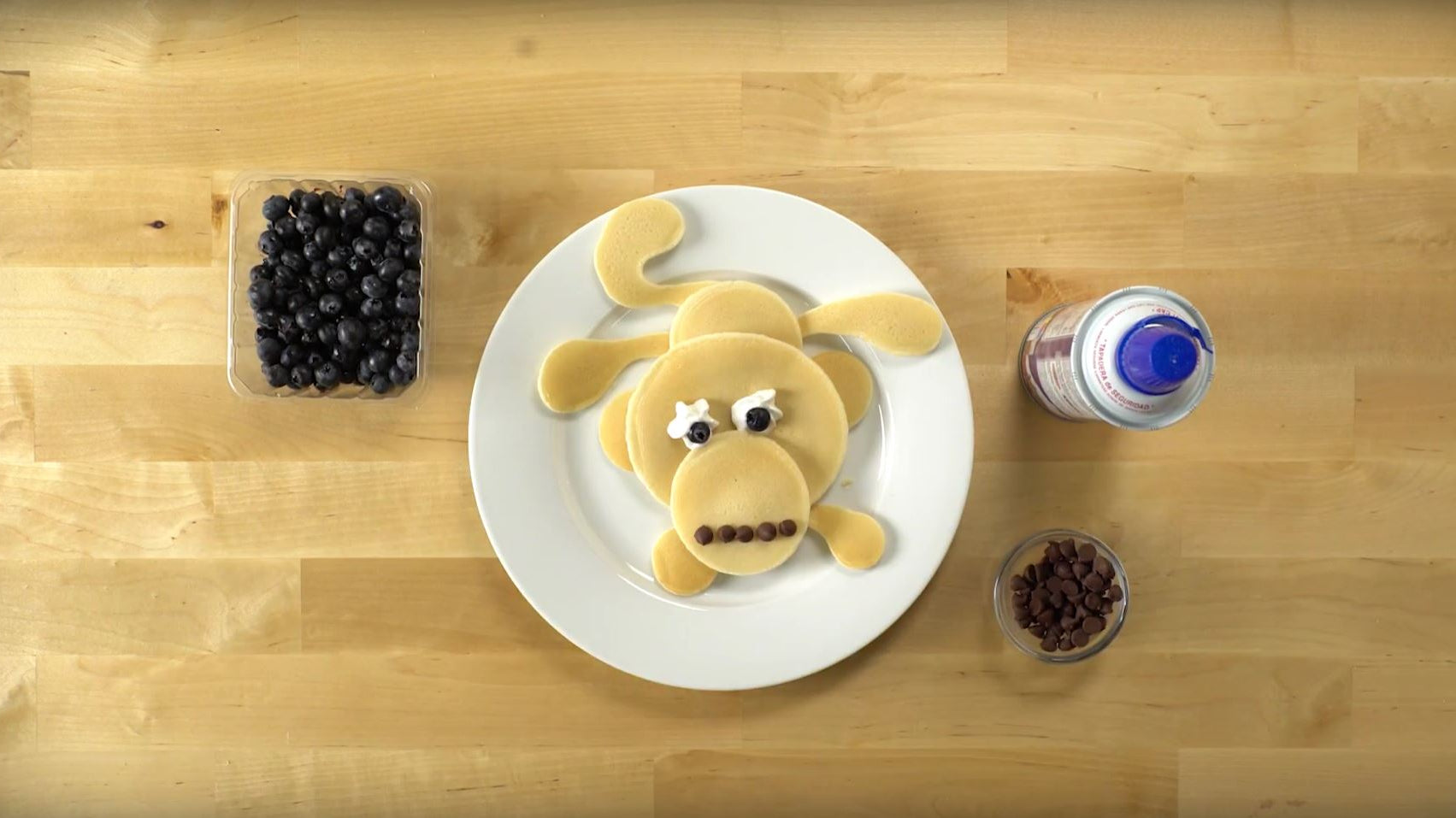 How To Make Pancake Art: Monkey