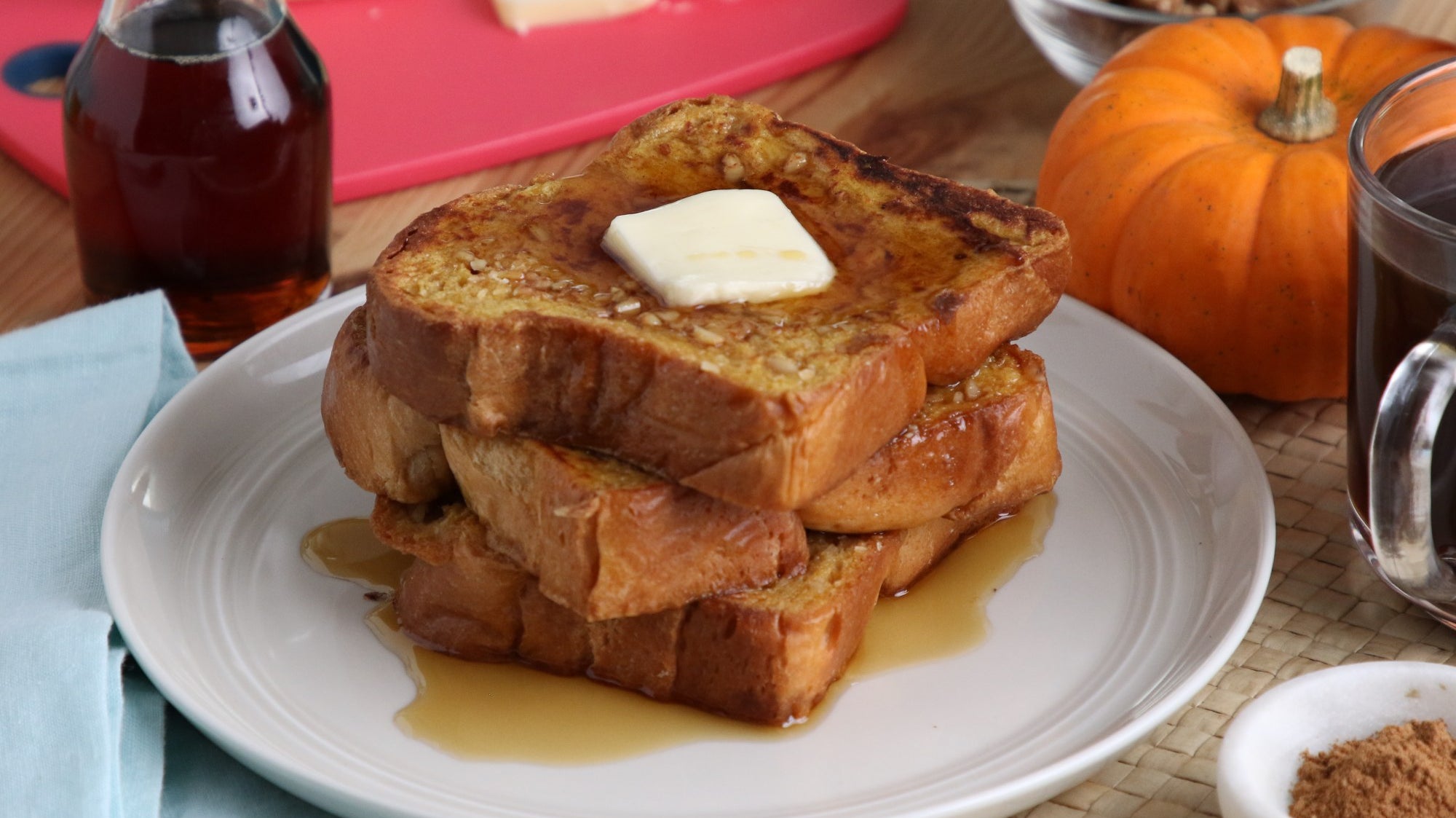 Pumpkin Pie French Toast