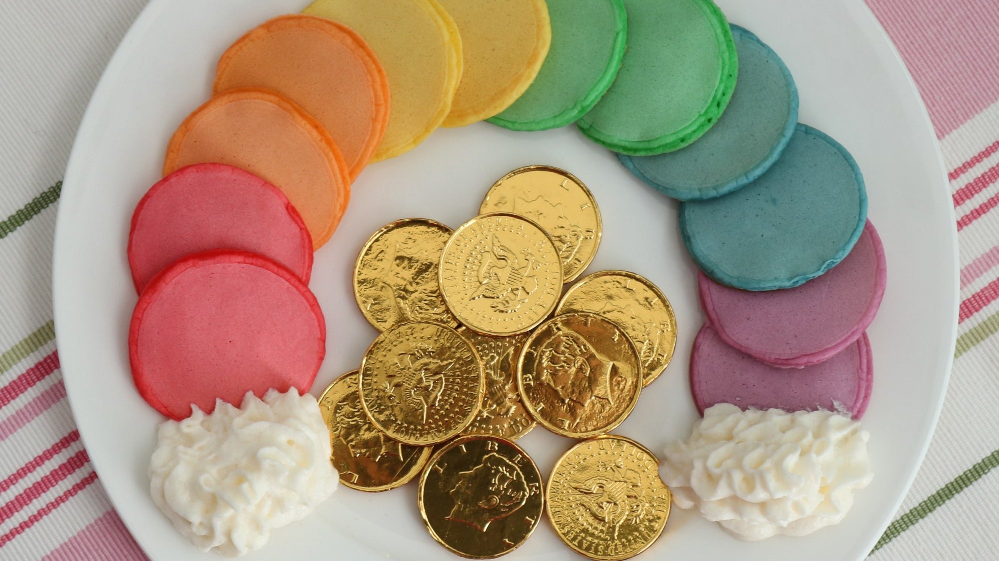 How To Make Pancake Art: Rainbow