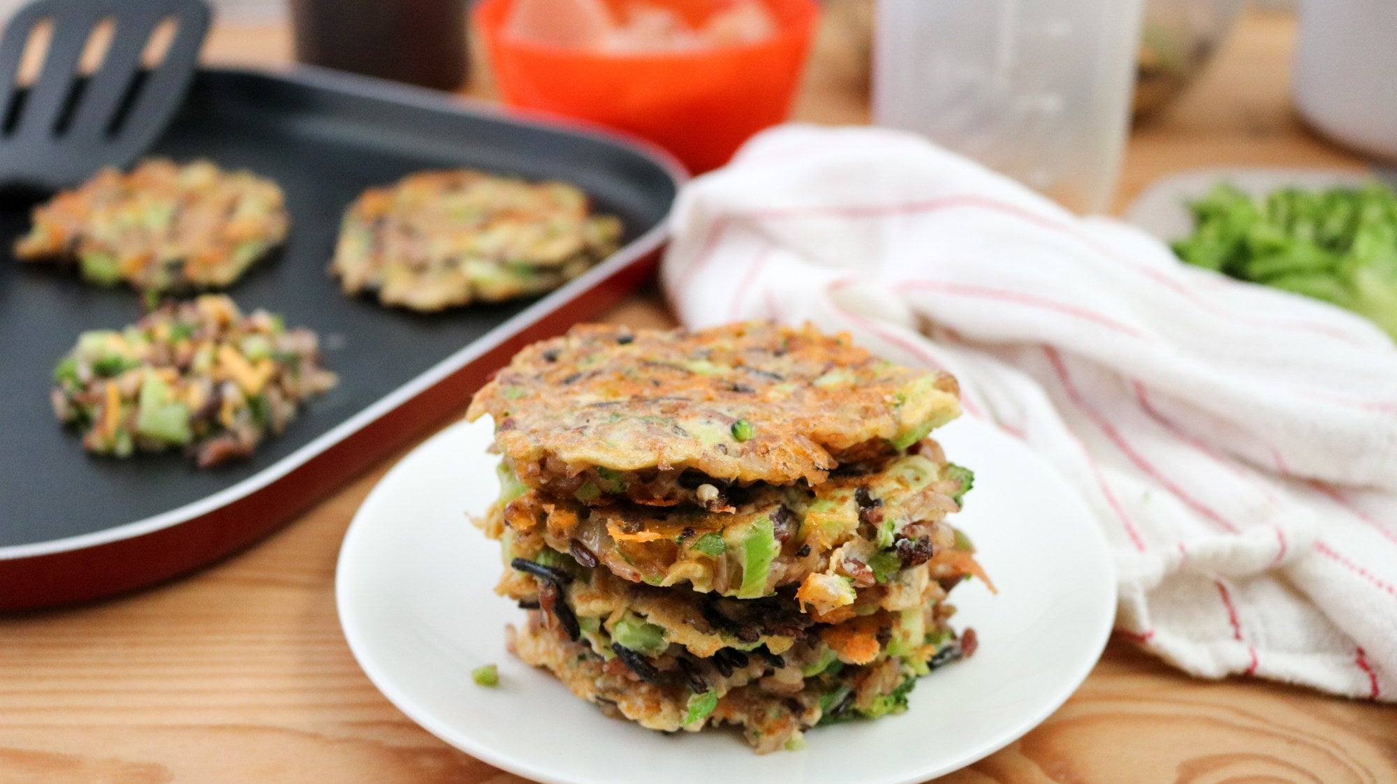 Wild Rice Fritters