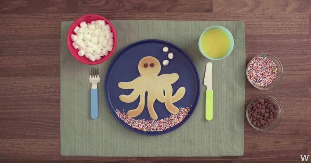 Pancake Art: Octopus