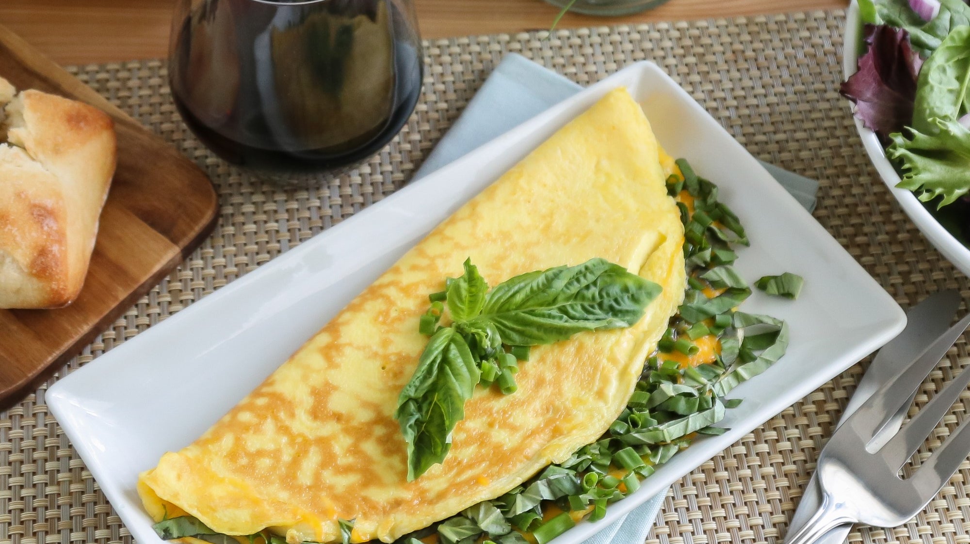 Summer Herb Omelet
