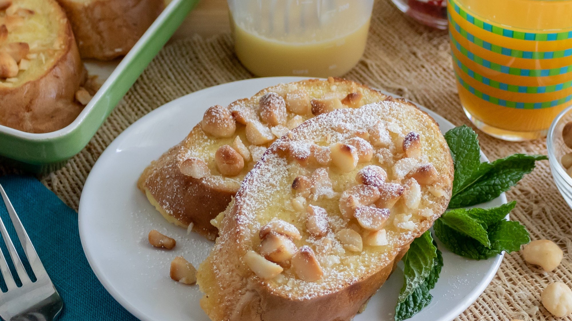 Macadamia Nut French Toast