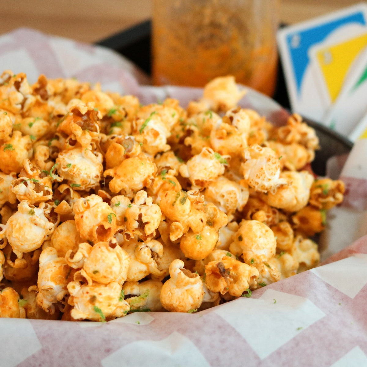 Sriracha Popcorn with Lime &ndash; Whiskware
