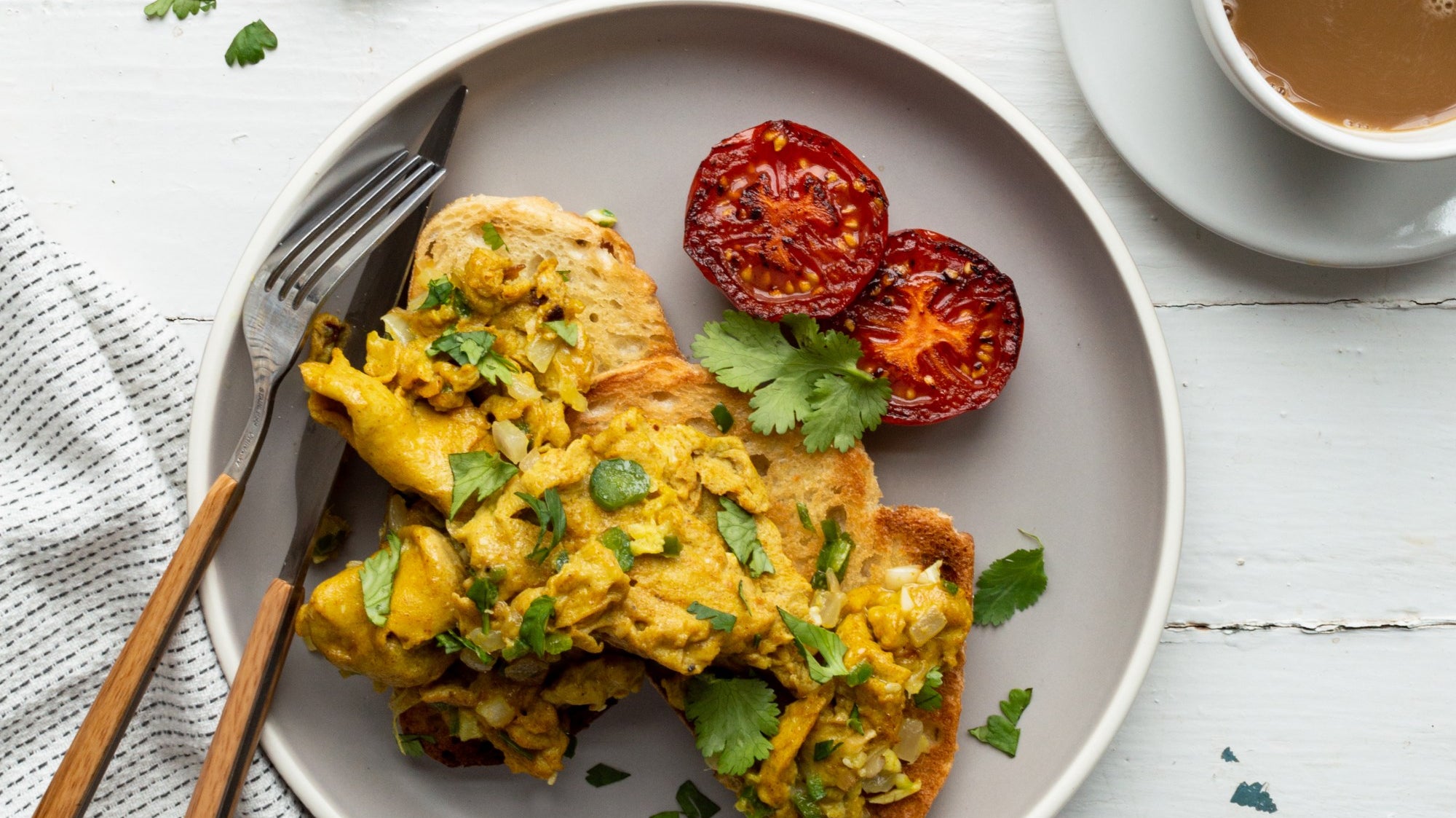 Akuri Spiced Scrambled Eggs