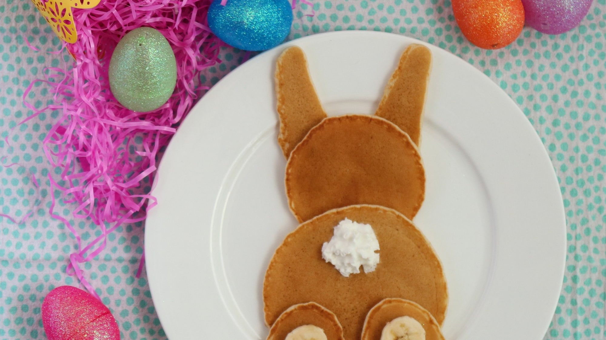 How To Make Pancake Art: Bunny
