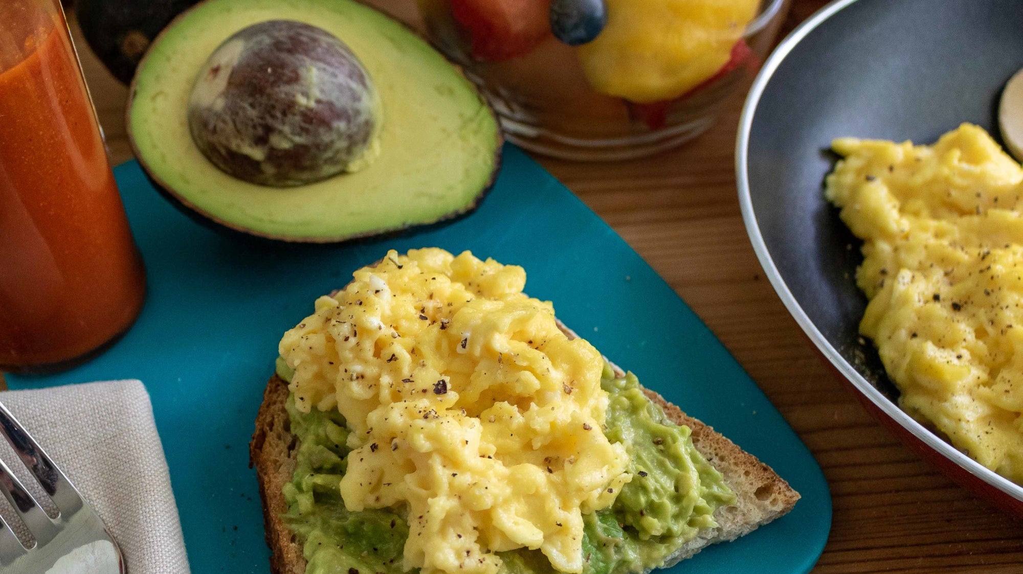 Scrambled Egg and Avocado Smash
