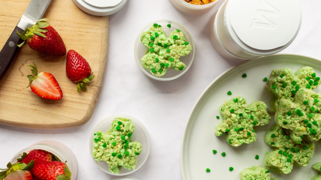 Shamrock Cereal Snacks