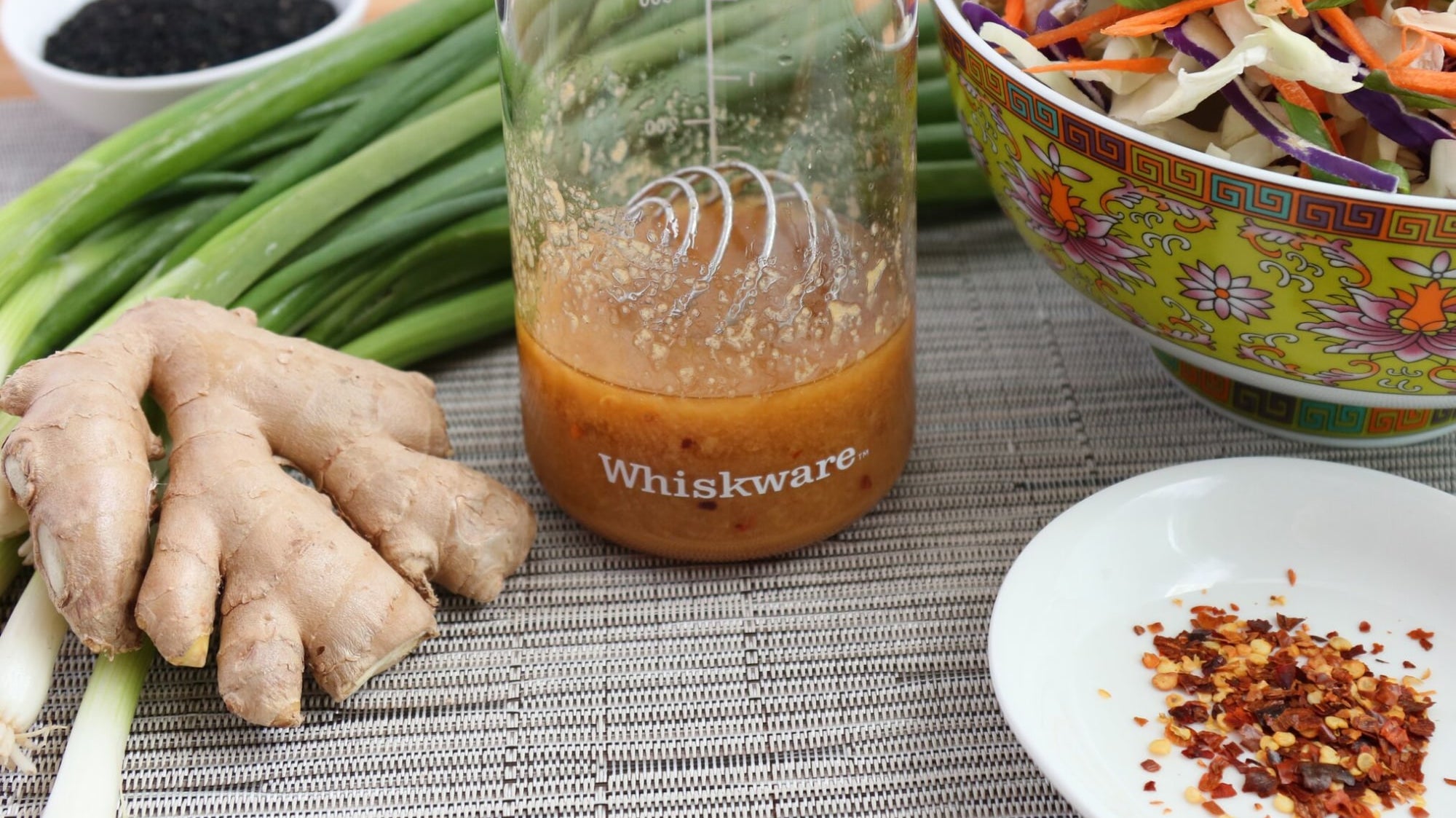 Zippy Ginger Salad Dressing