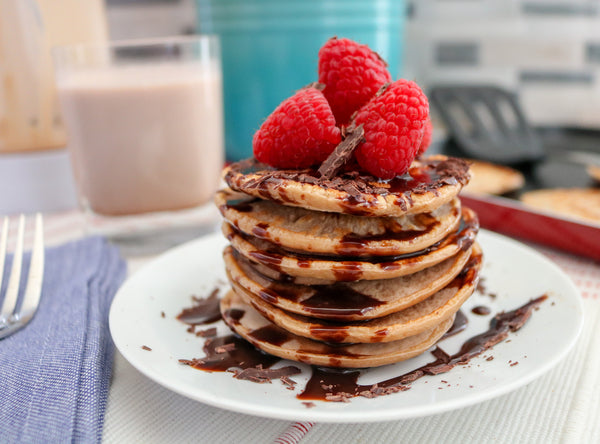 Morning Gains: Chocolate Protein Pancakes Recipe