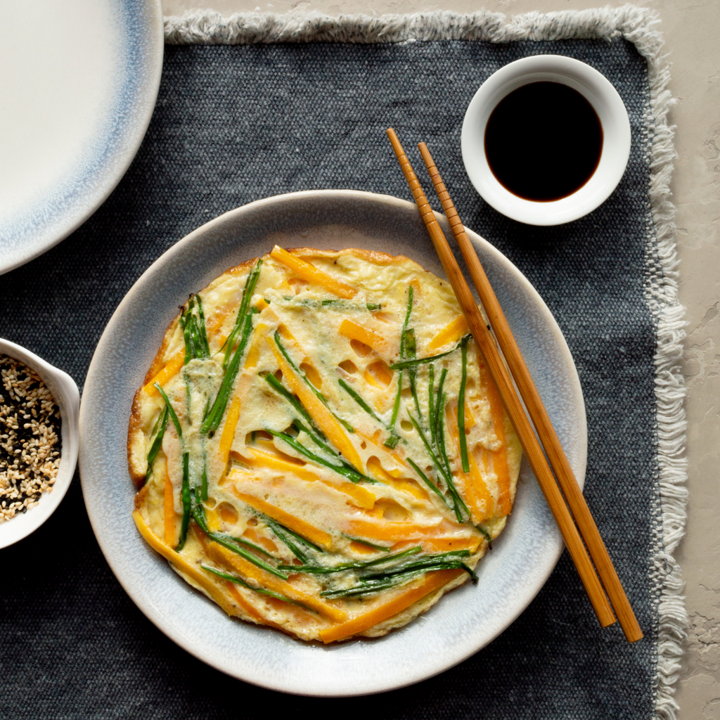 Asian Style Pumpkin Omelet