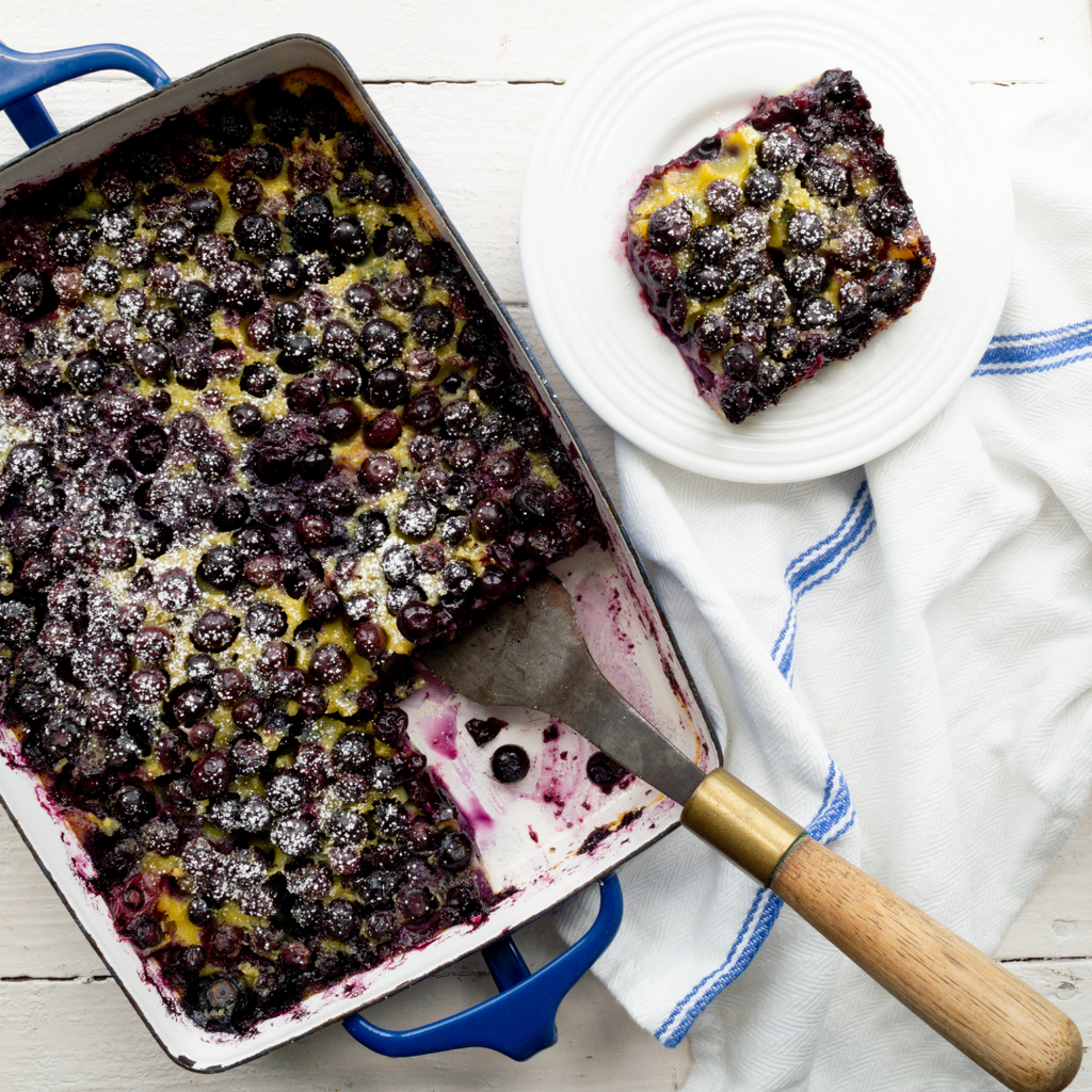 Blueberry Clafoutis