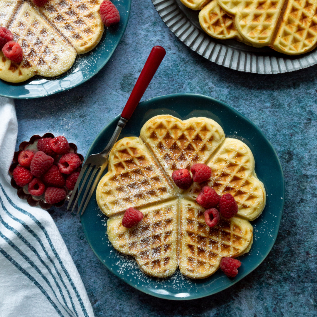 German Waffles (Herzwaffeln)