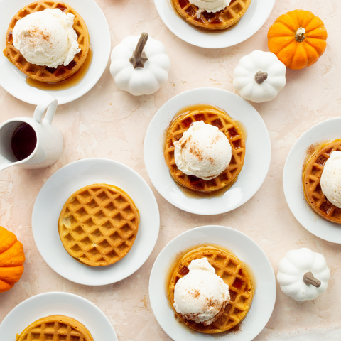 Pumpkin Pie Waffles