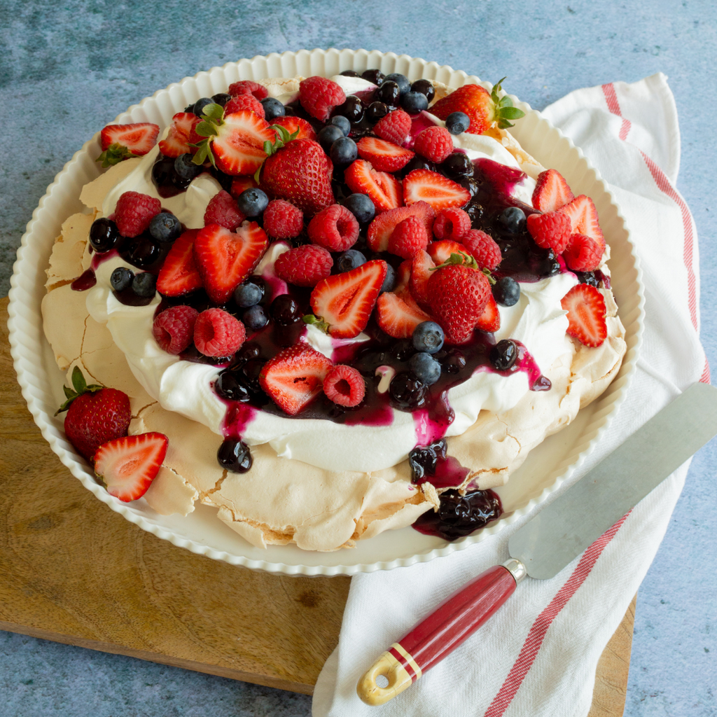 Red White & Blue Pavlova