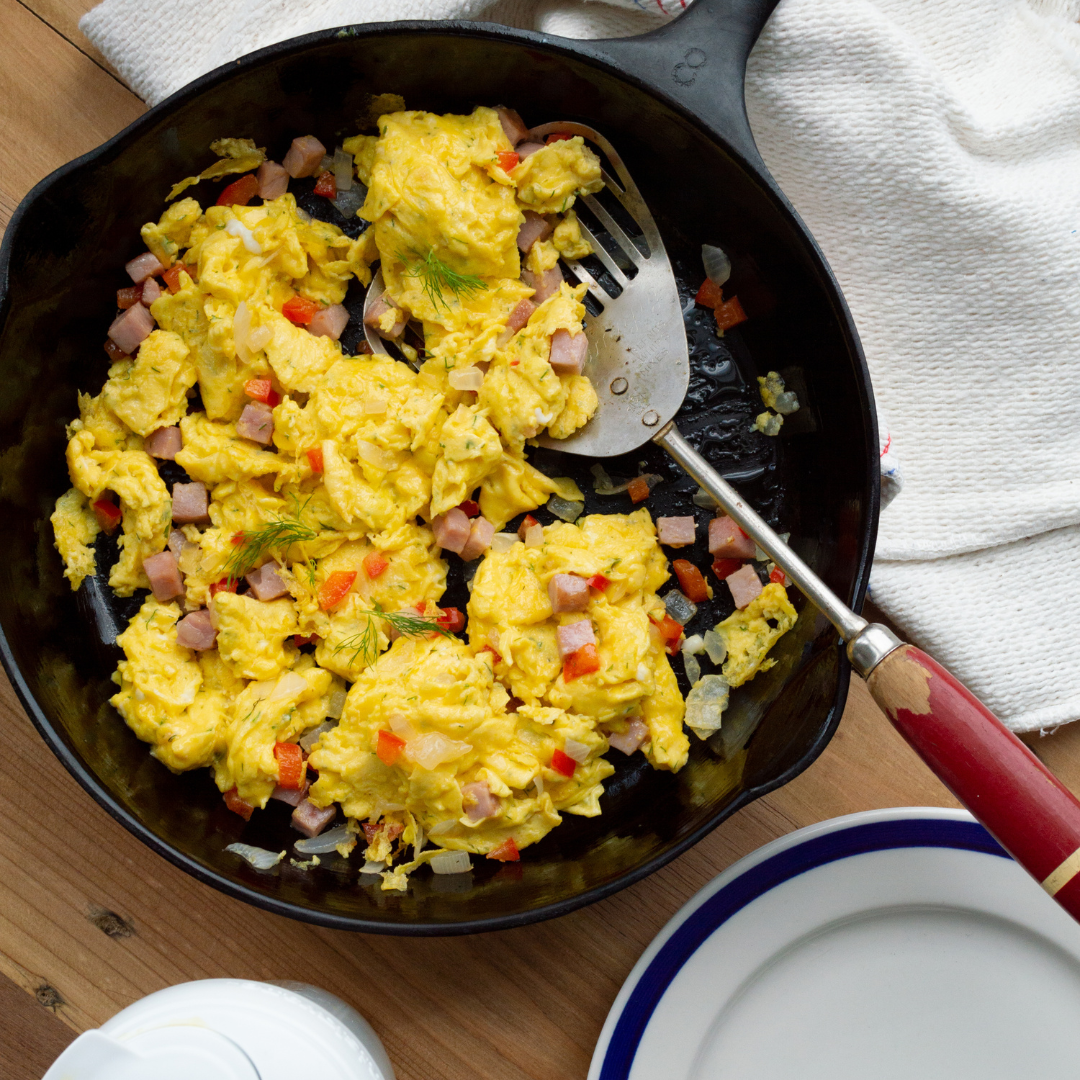 Smoky Scrambled Eggs