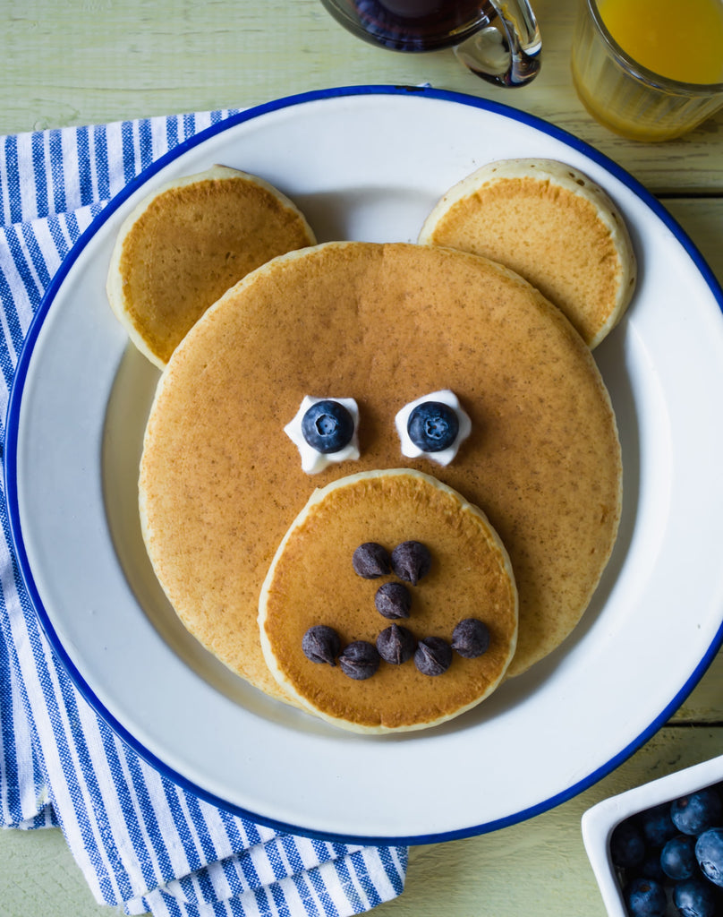 How To Make Pancake Art: Bear