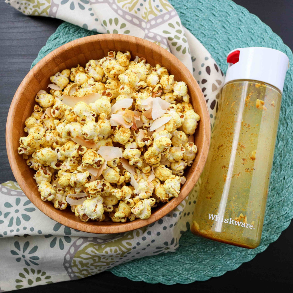 Coconut Curry Popcorn