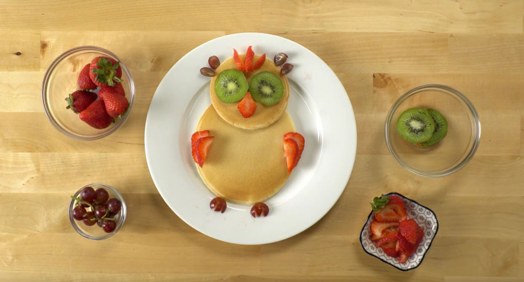 How To Make Pancake Art: Owl