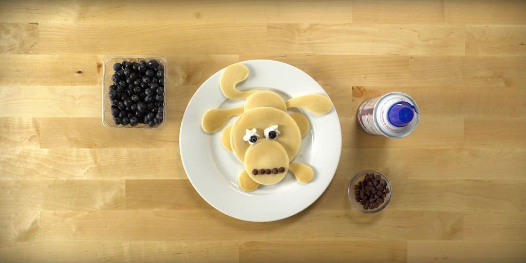 How To Make Pancake Art: Monkey