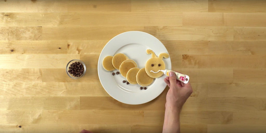 How To Make Pancake Art: Caterpillar