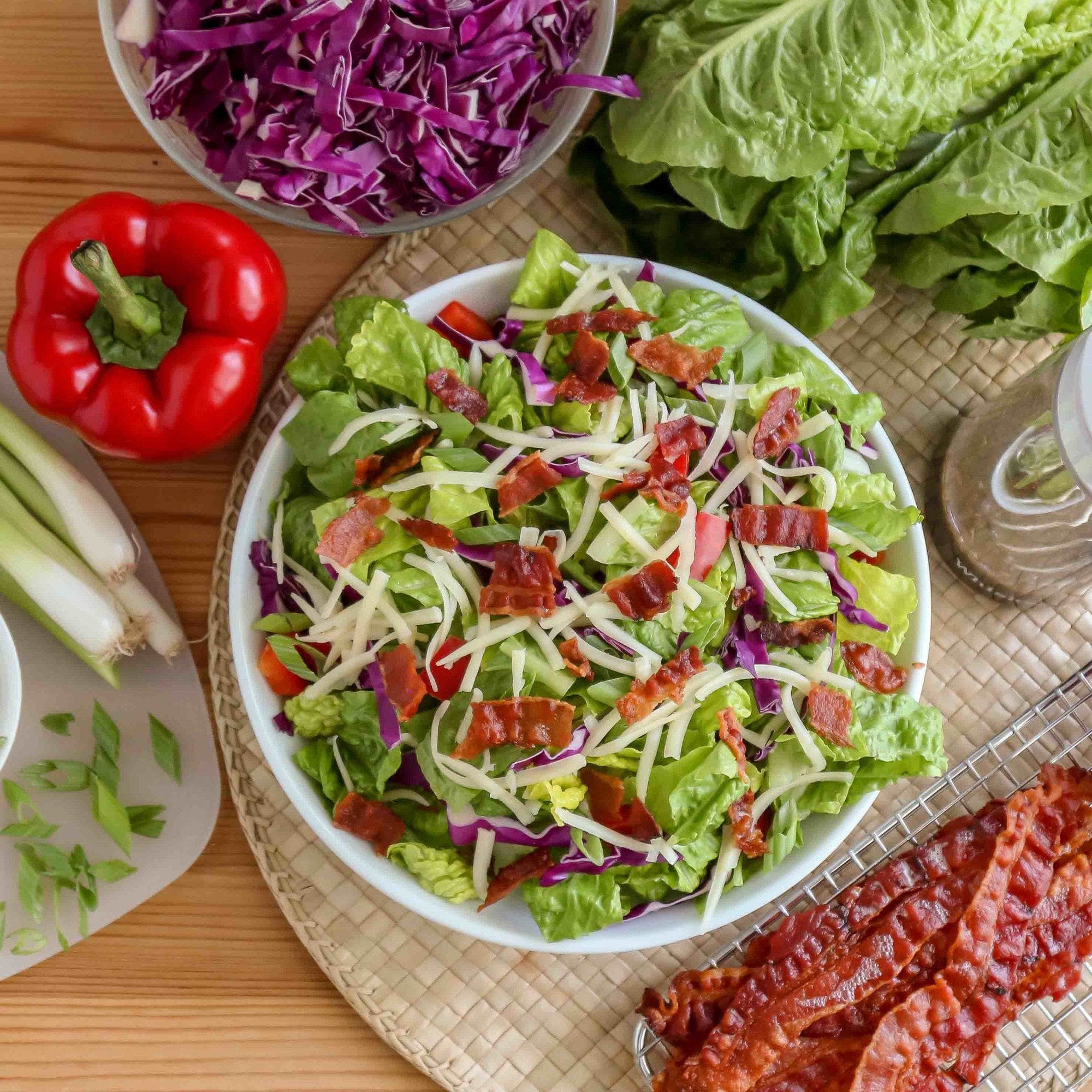 Bacon and Cheddar Chopped Salad