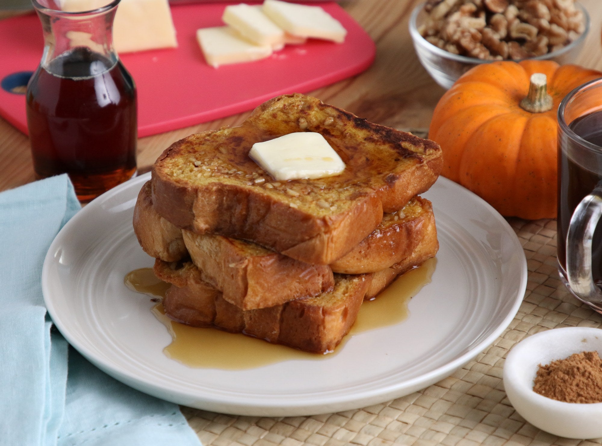 Pumpkin Pie French Toast