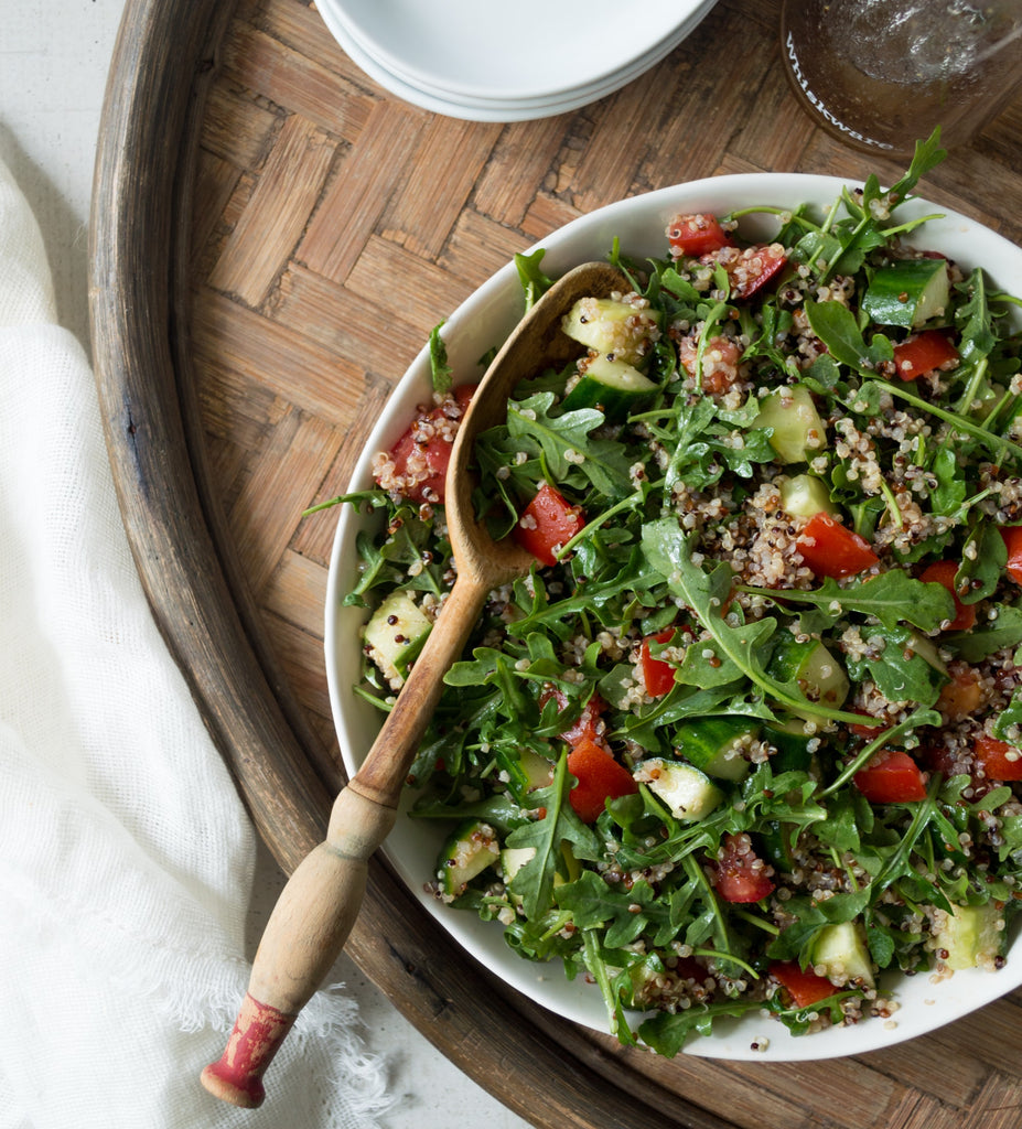 Tomato, Cucumber and Quinoa Salad