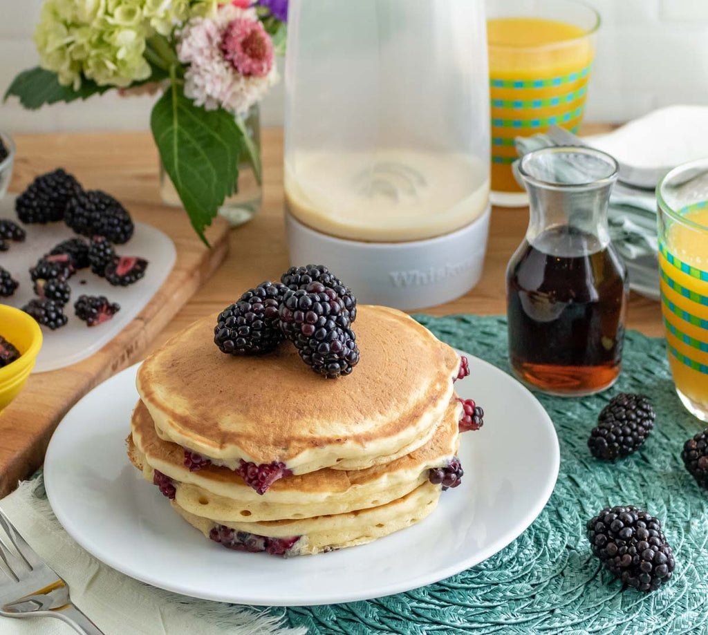 Blackberry Buttermilk Pancakes