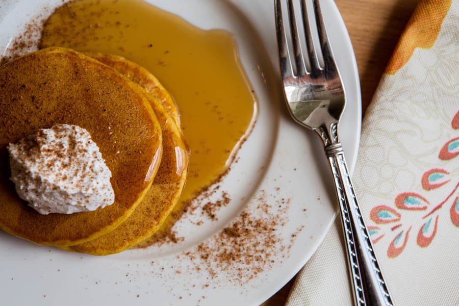 Pumpkin Spice Pancakes