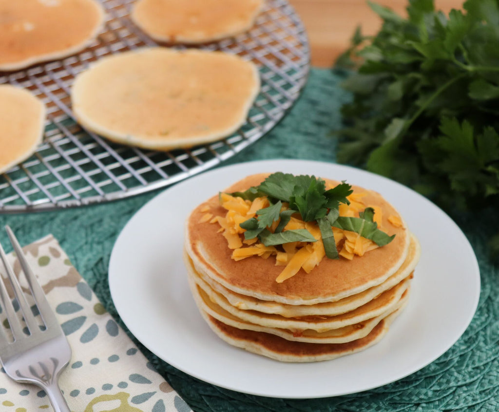Cheese and Herb Pikelets