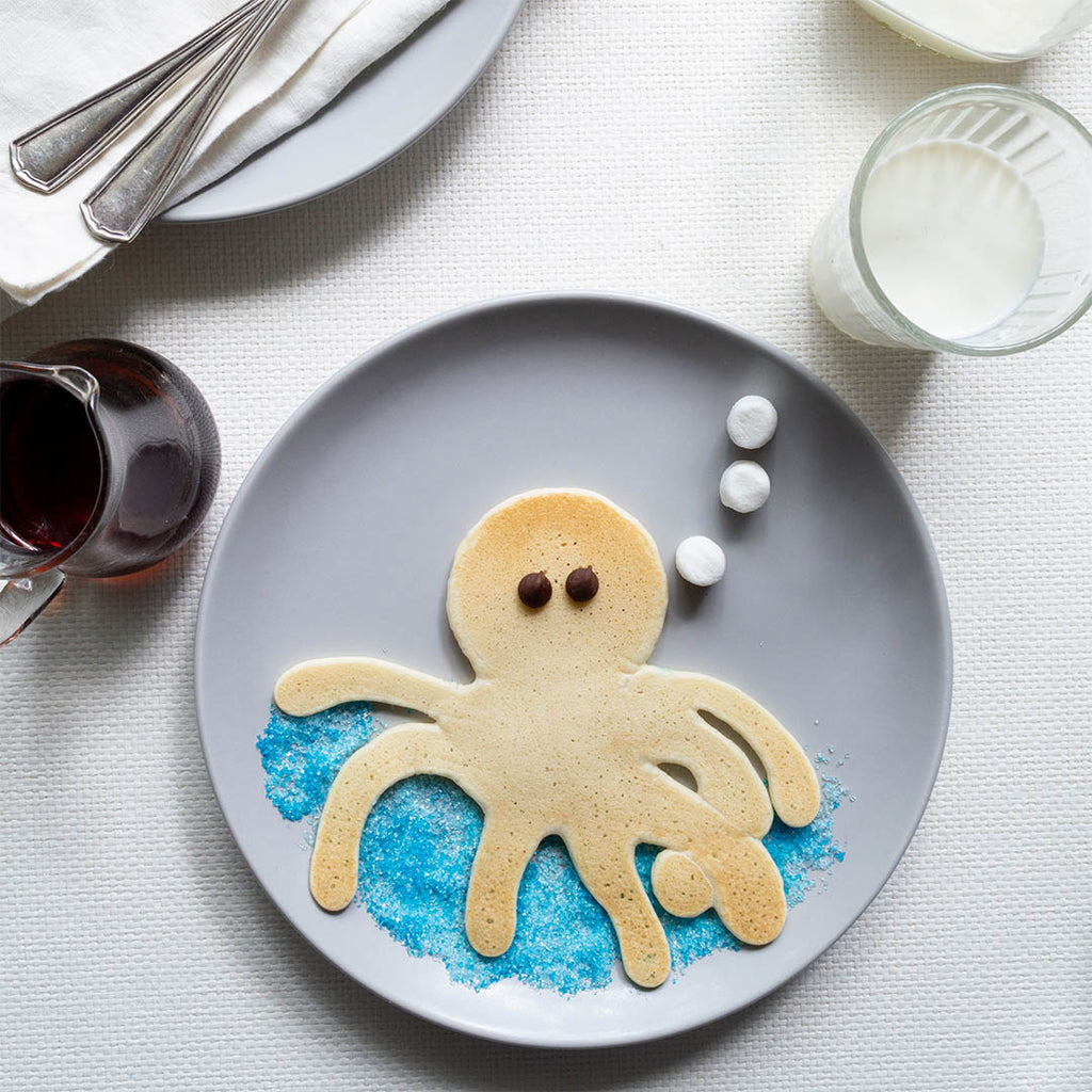 How To Make Pancake Art: Octopus