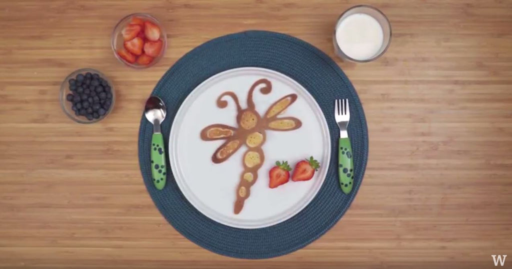 How To Make Pancake Art: Dragonfly