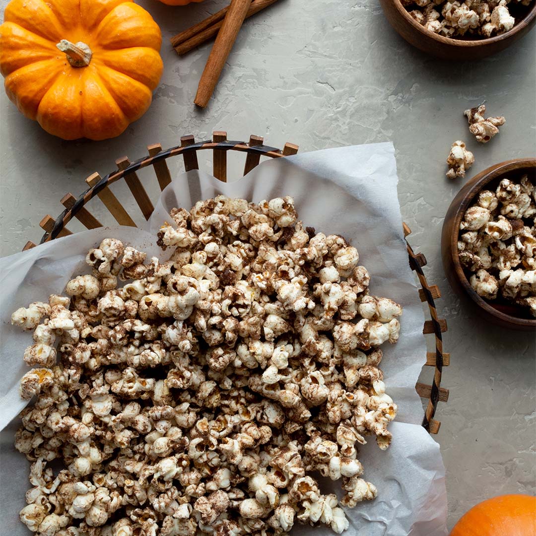 Pumpkin Spice Popcorn