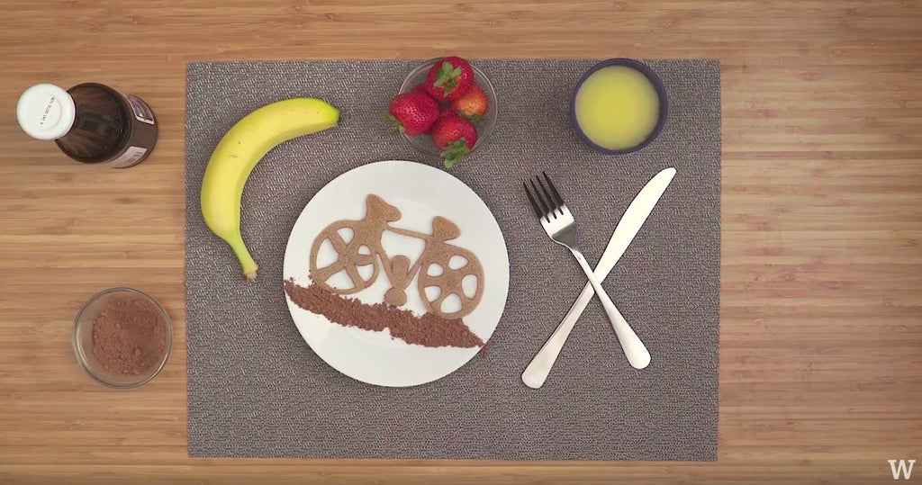 How To Make Pancake Art: Bicycle