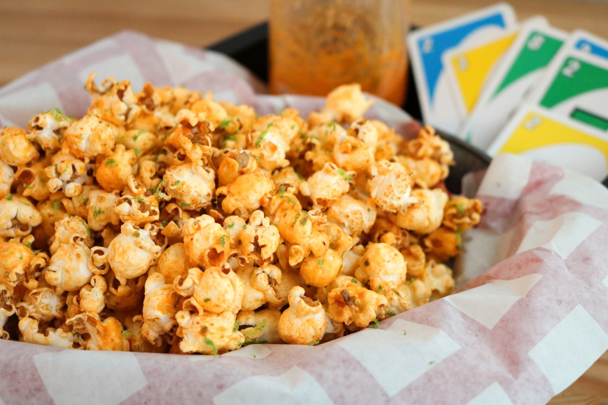 Sriracha Lime Popcorn