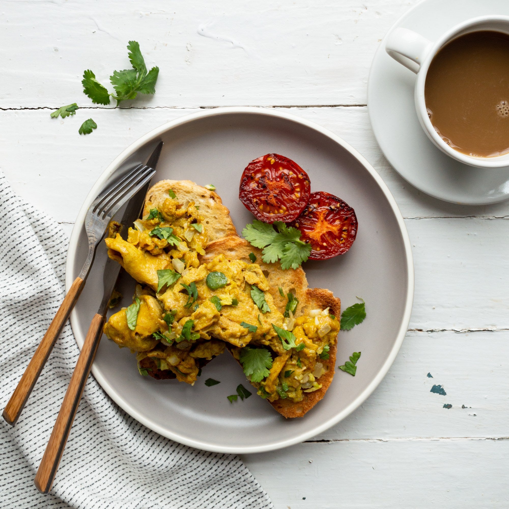 Akuri Spiced Scrambled Eggs