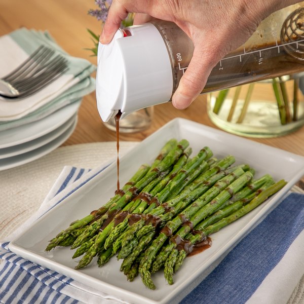 Baked Asparagus with Butter Sauce