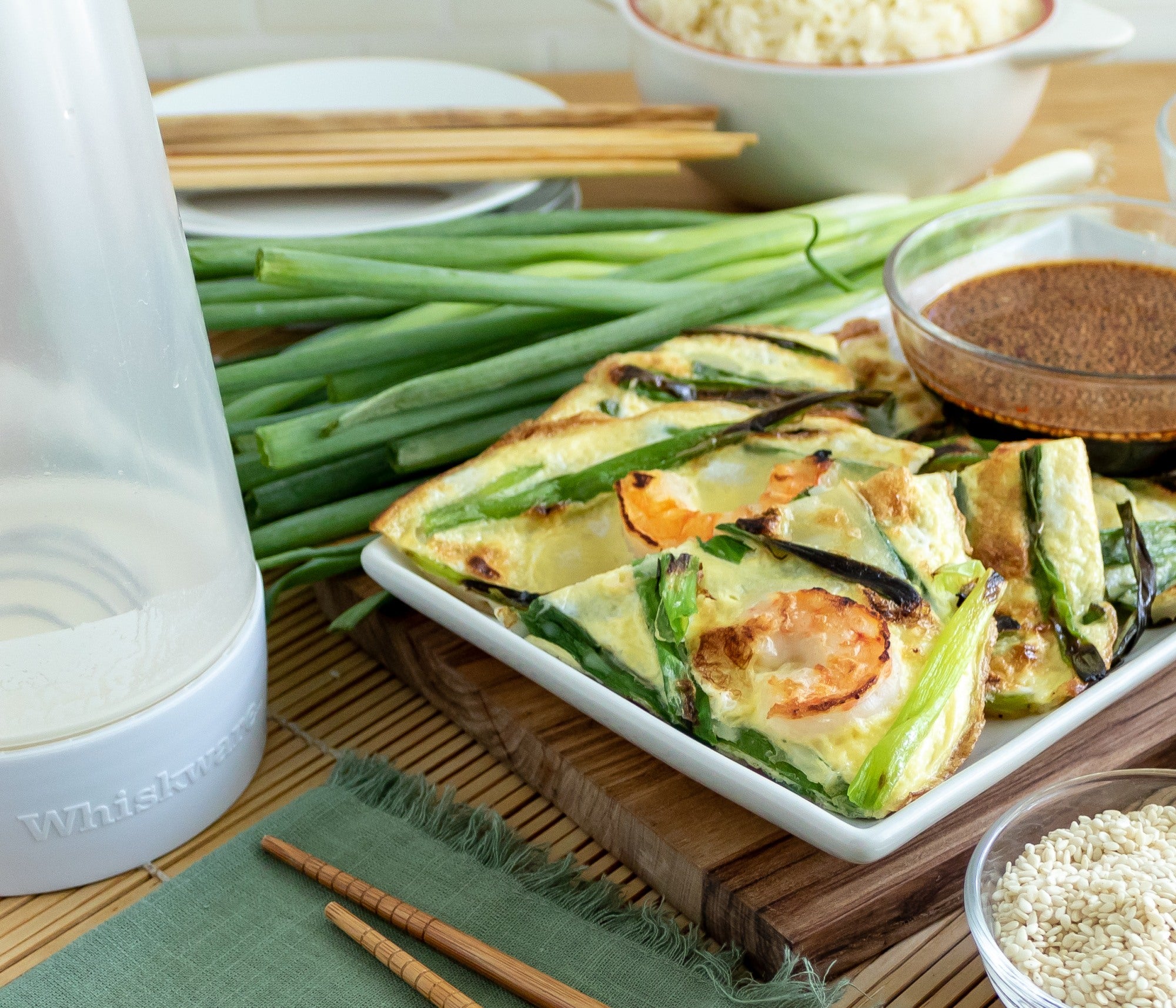 Pajeon (Korean Pancakes)
