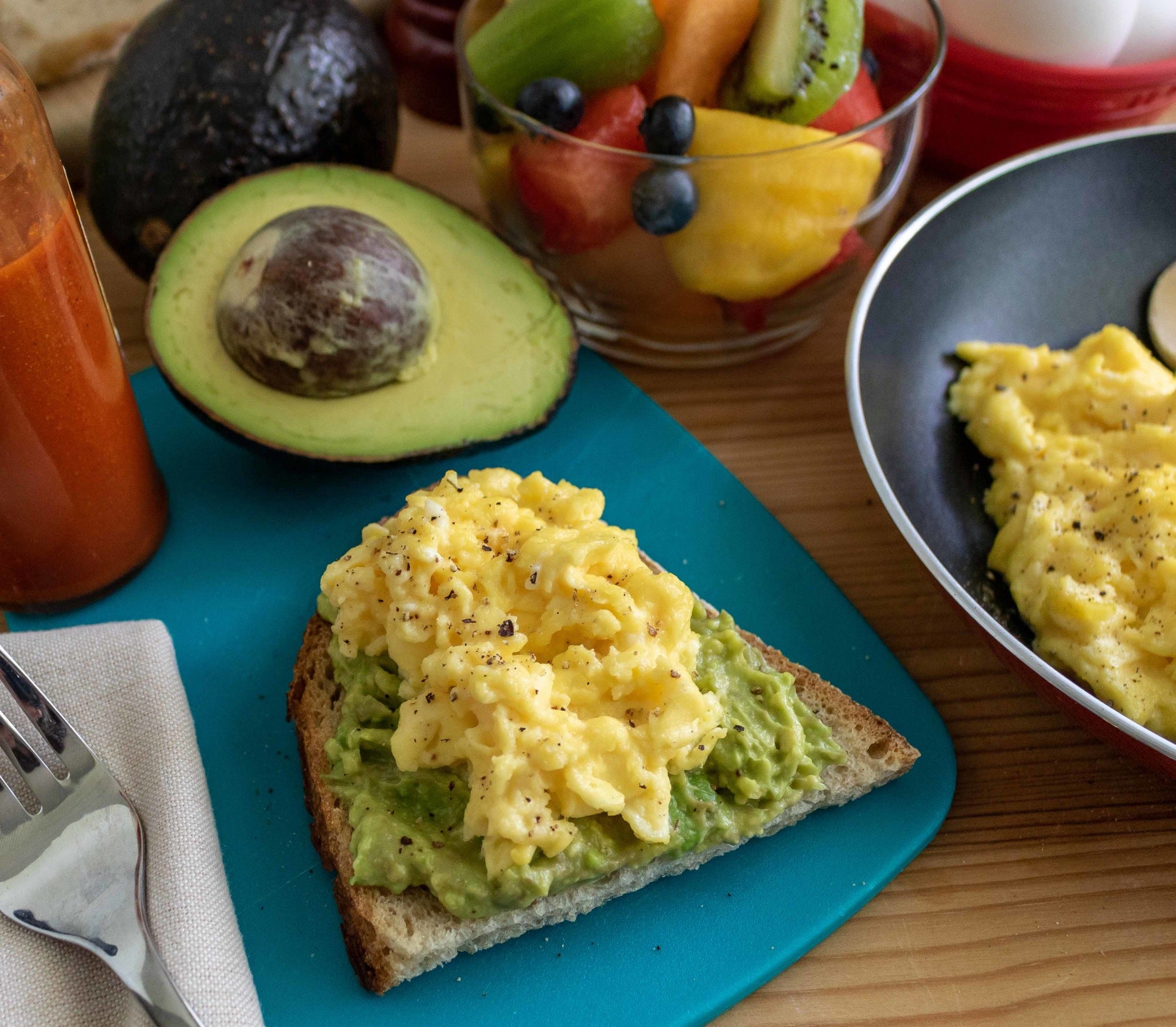 Scrambled Egg and Avocado Smash